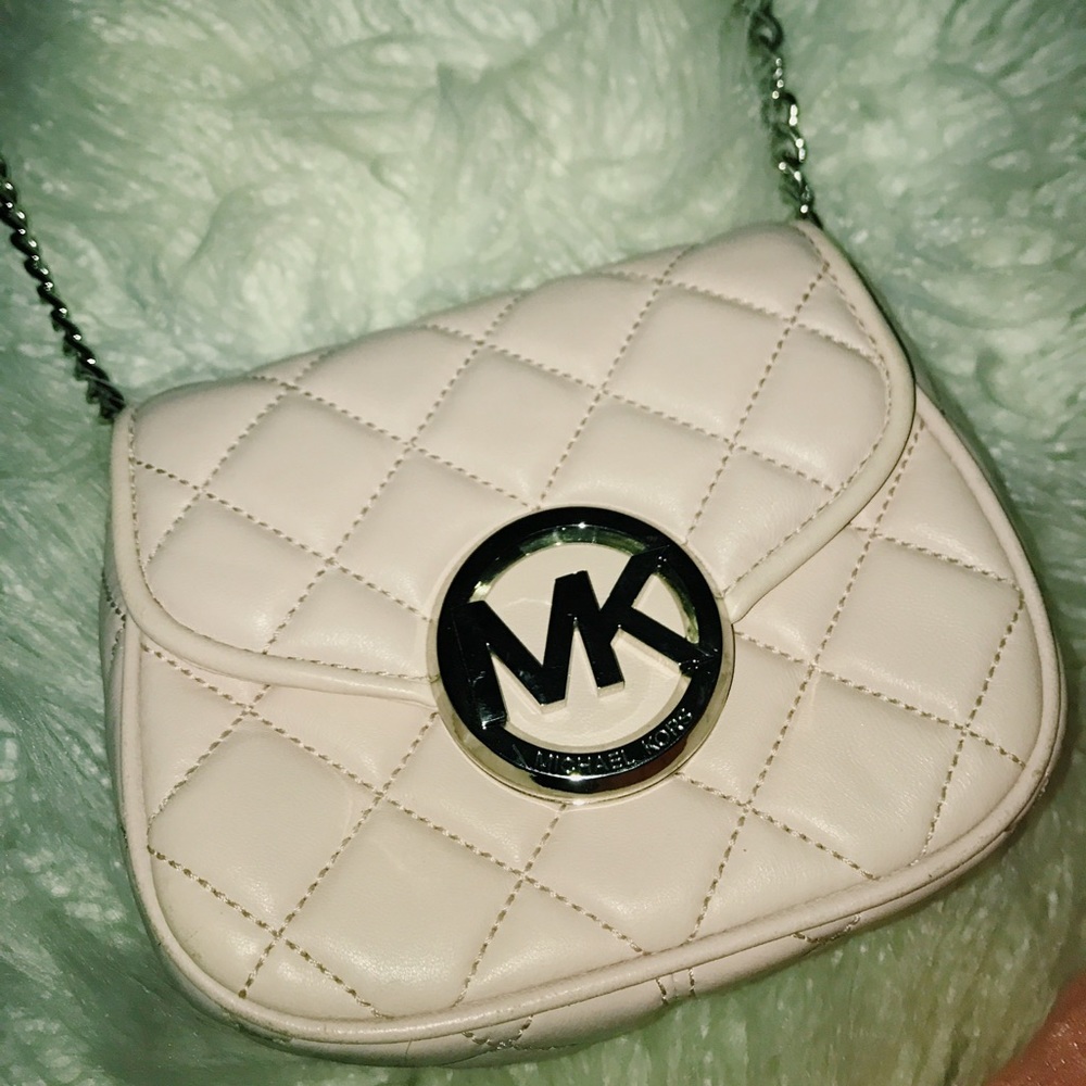 Michael Kors baby pink purse